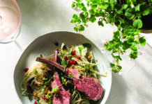 Lamb Chops with Freekeh and Fennel Salad